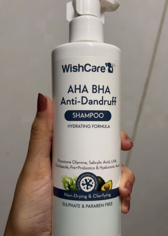 Wishcare AHA BHA Anti Dandruff Shampoo