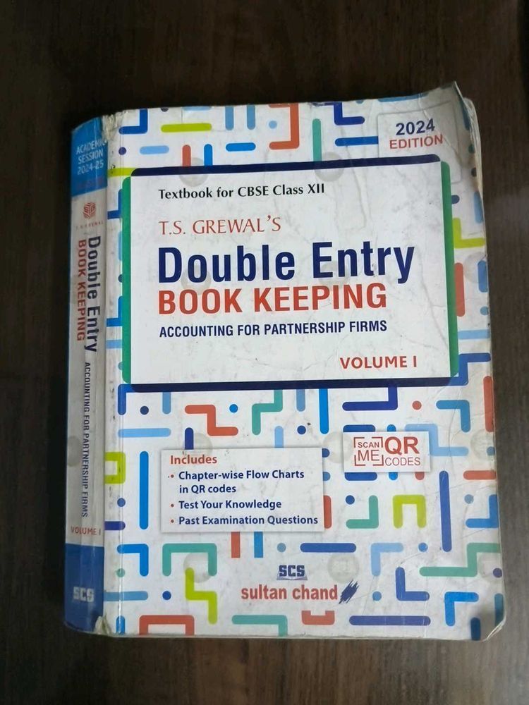 T.S. Grewal Double Entry Book Keeping Vol 1