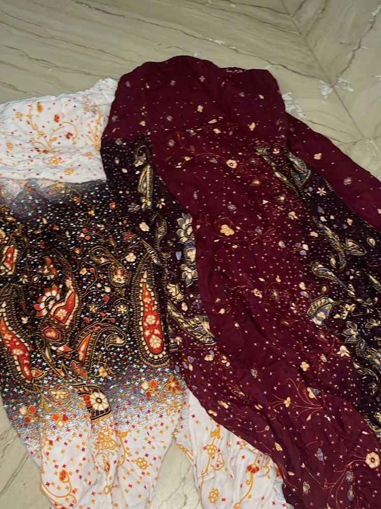 two stylish palazzo pants