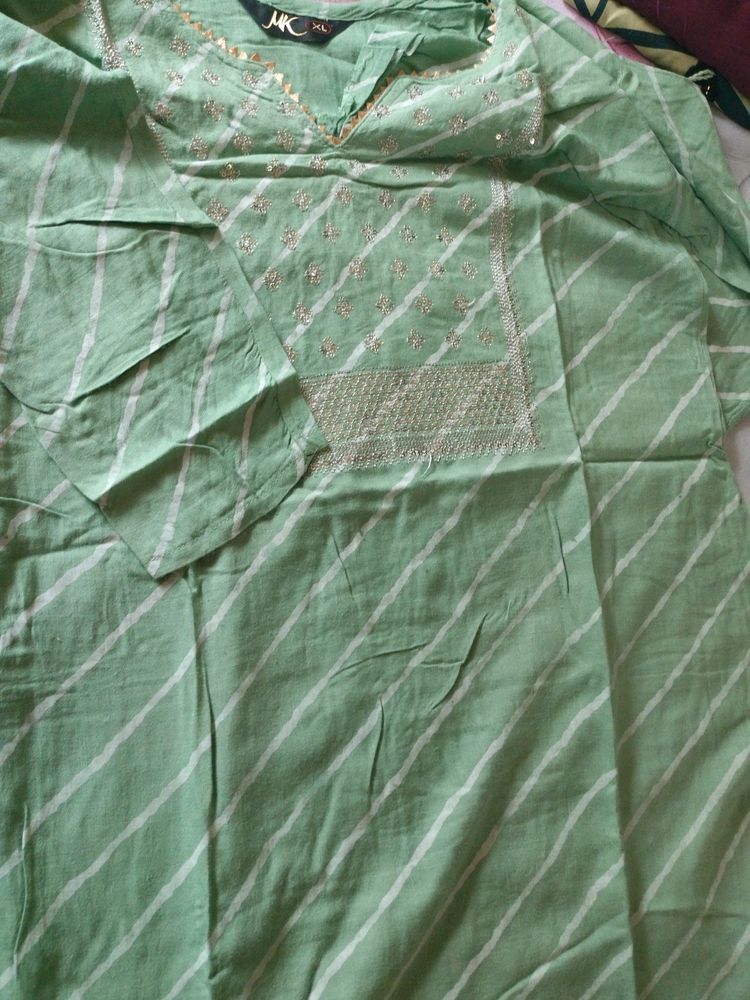Used Kurti With Work