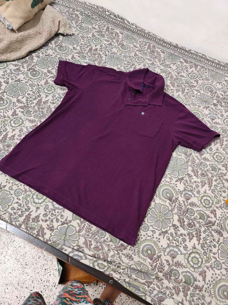 Men's Purple Polo T-Shirt
