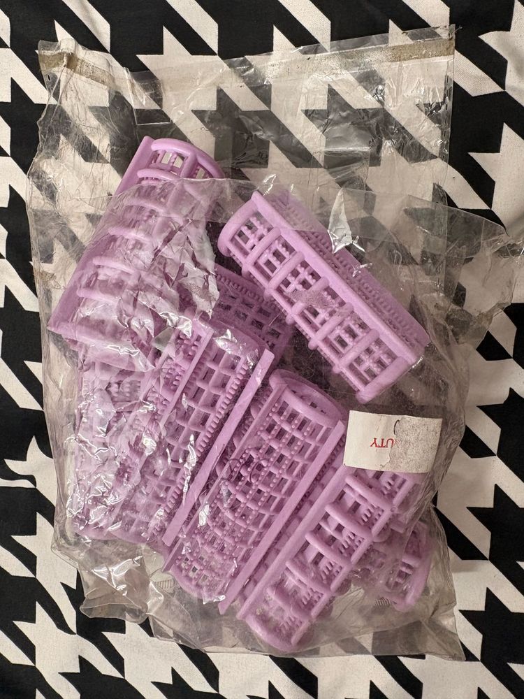 Vintage Hair Rollers Set