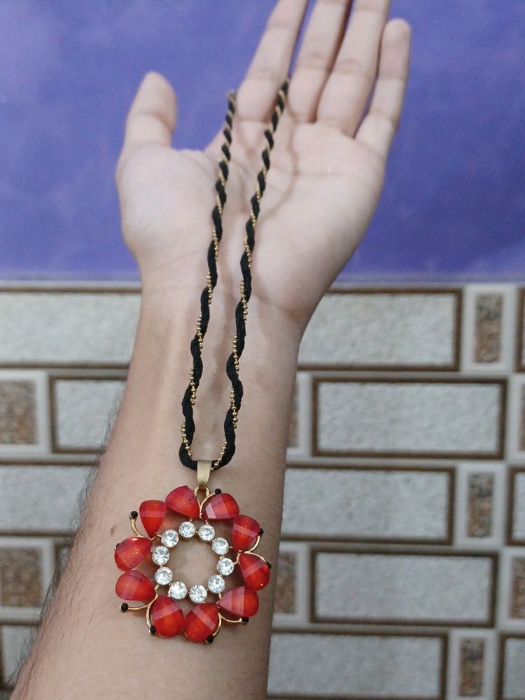 Flower Crystal Pendent