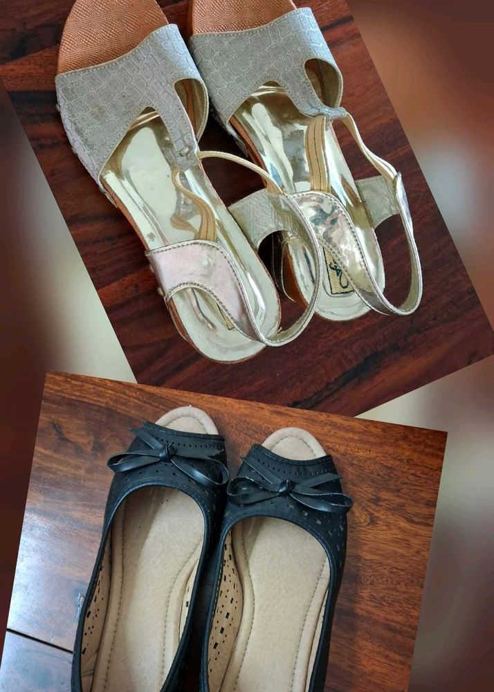 2 pairs Elegant Women's Sandals