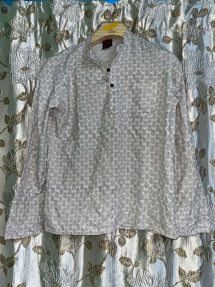 Men's Printed Kurta Shirt