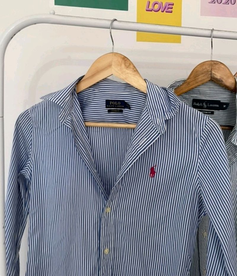 Polo Ralph Lauren Blue Checked Shirt - Authentic