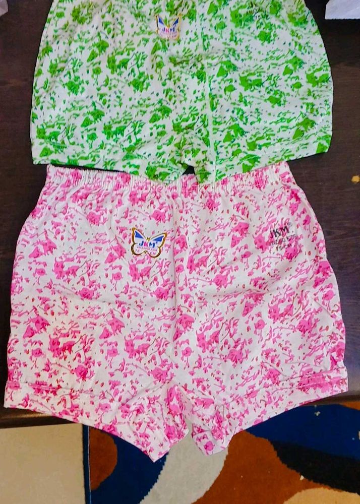 Cute Girls' Shorts pack of 8