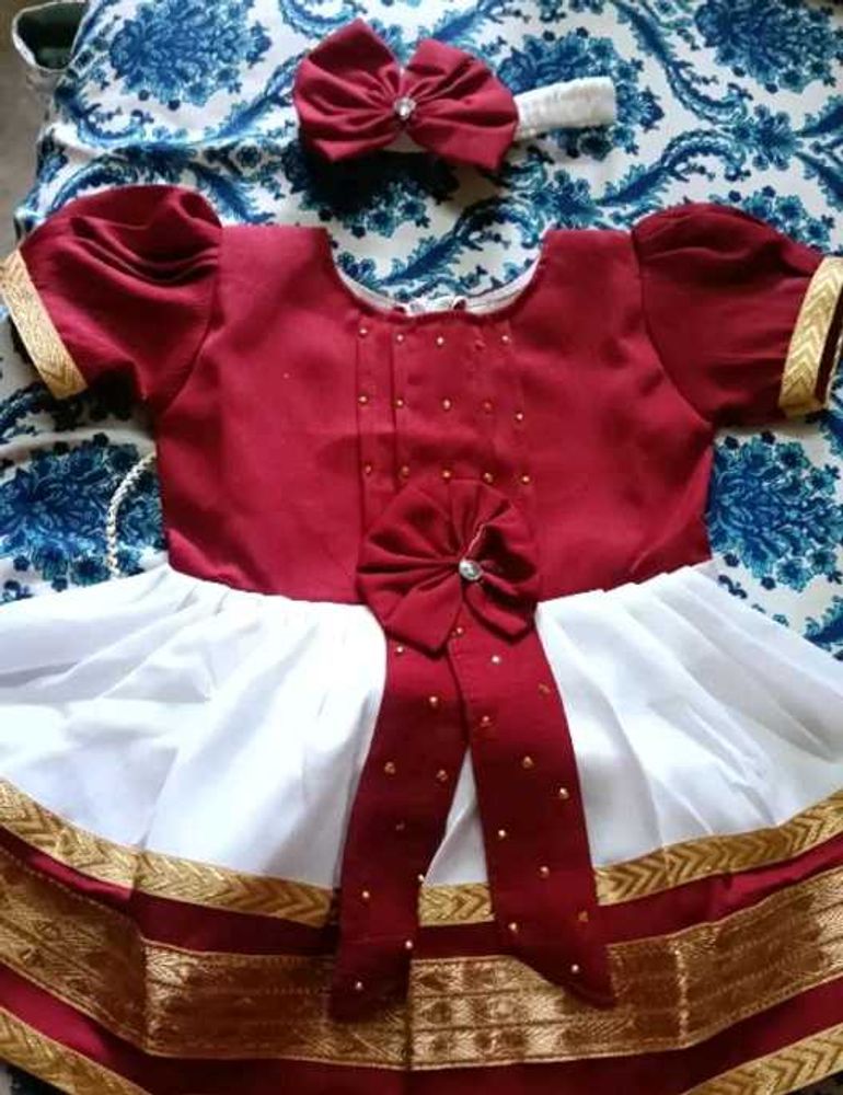 Adorable Baby Girl Dress with Headband