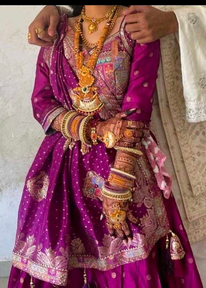 Elegant Indian Wedding Lehenga Choli