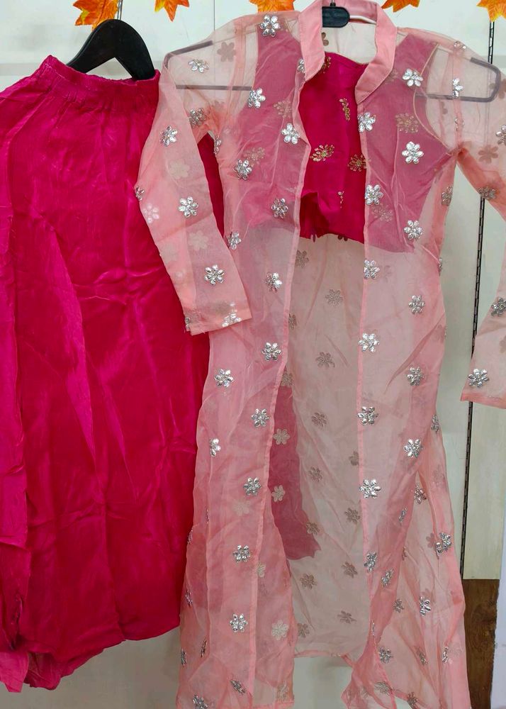 Pink Embellished Outfit