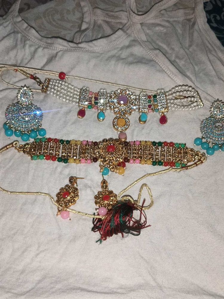 Designer Kundan Jewellery Set