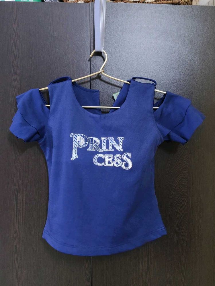 Princess Cold Shoulder T-Shirt