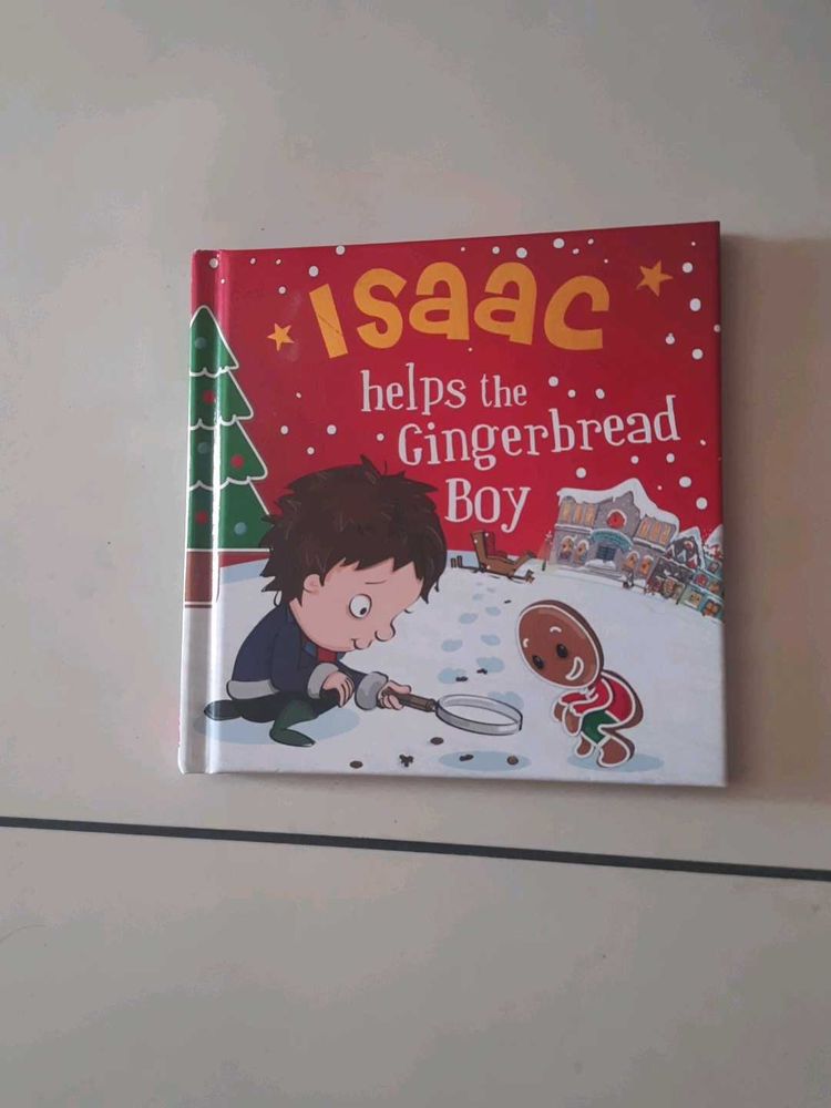 Isaac Helps the Gingerbread Boy Book _ hardcover