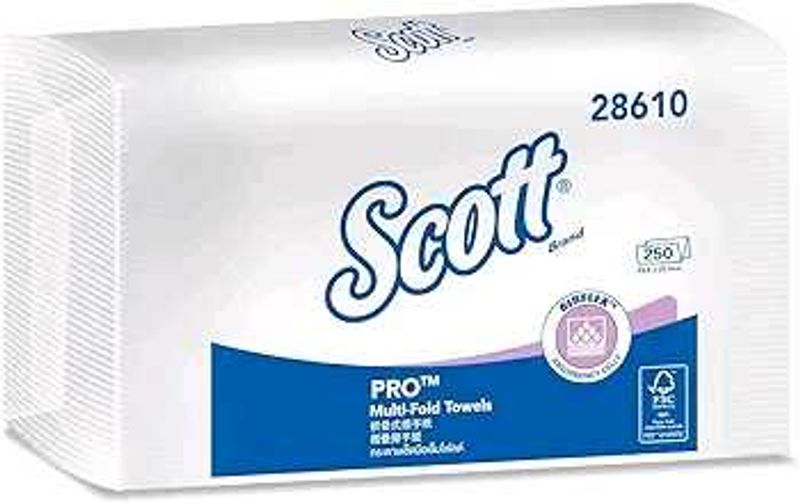 Scott Multi-Fold Paper Towel 28610 - 1 Pack x 250