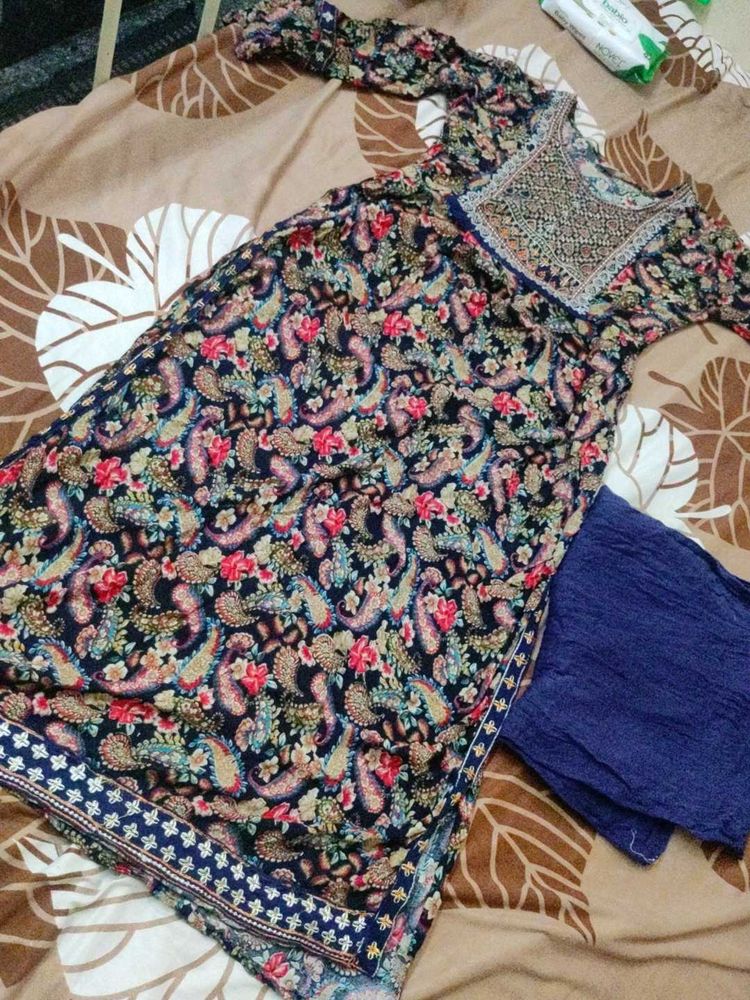 Beautiful Printed Kurta with Dupatta