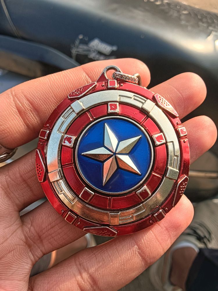 Captain America Keychain 15 Day Used Only