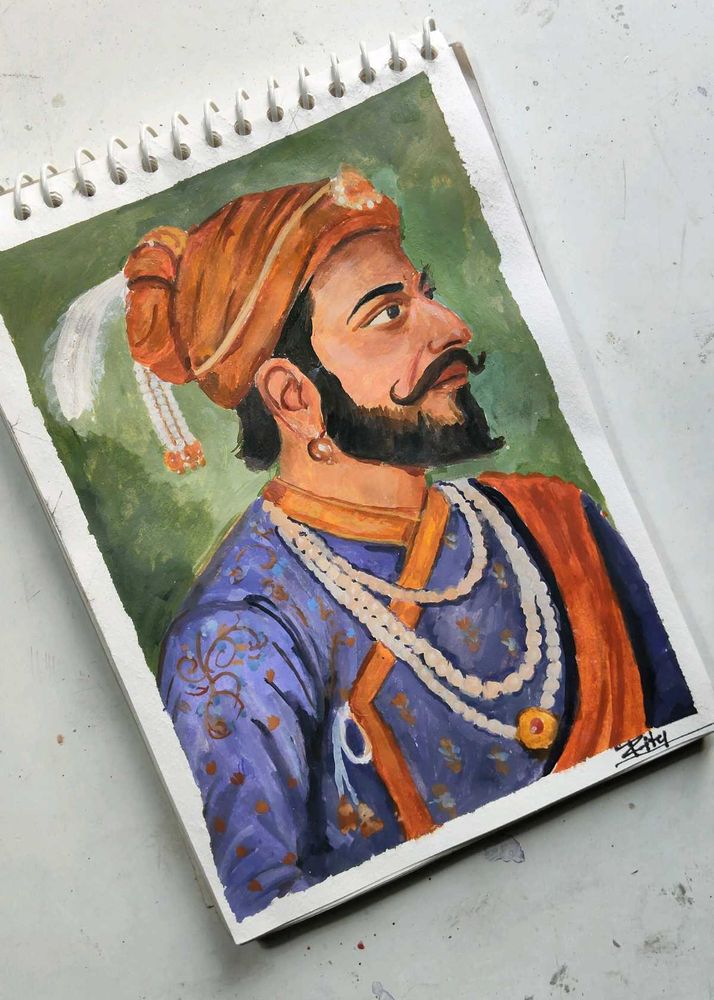 Shivaji Maharaj Painting