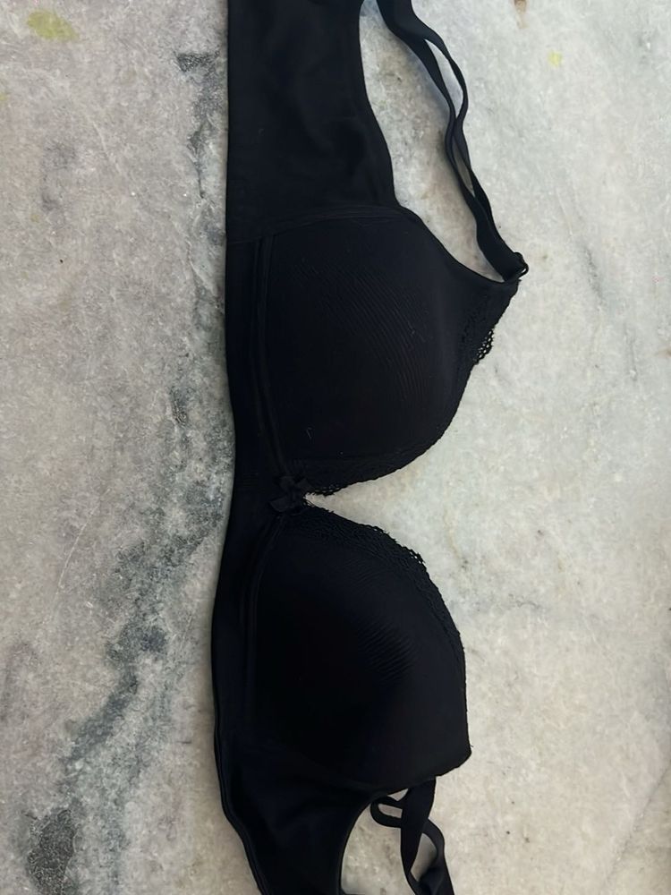 Classic Black Padded Bra