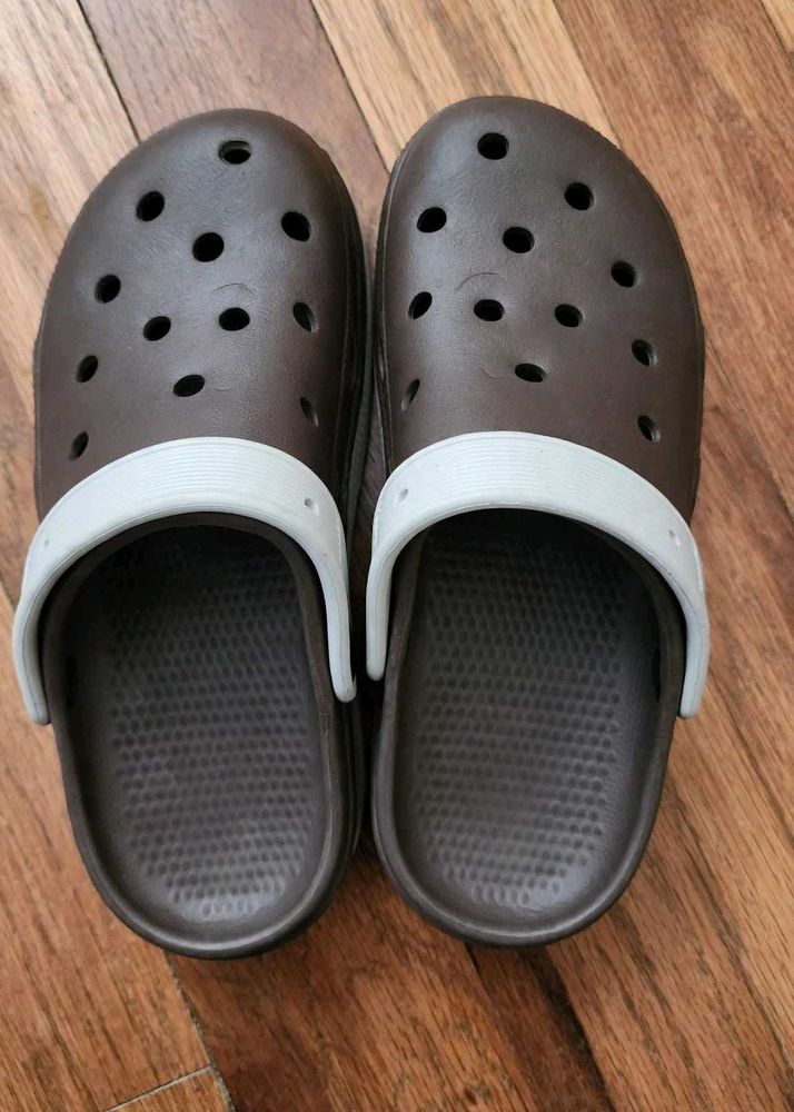 Brown Comfort Clogs