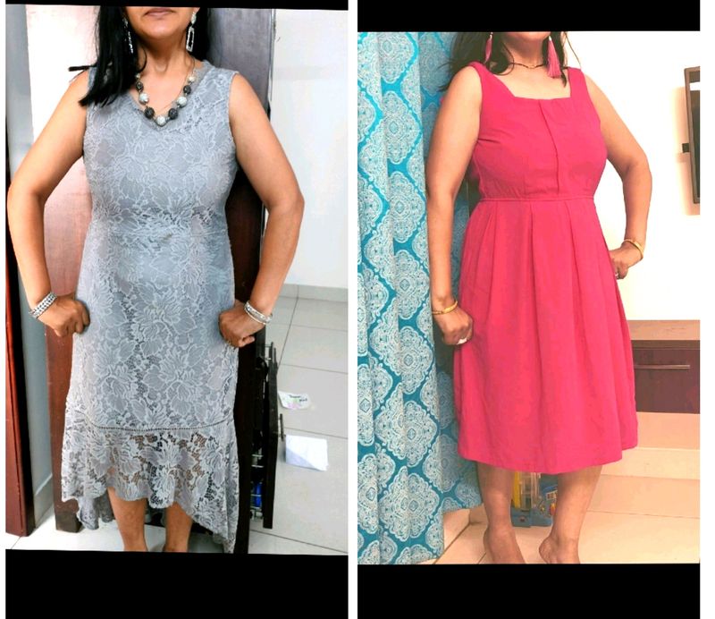 Branded Combo Dresses Fits S - M Size(stretchable)