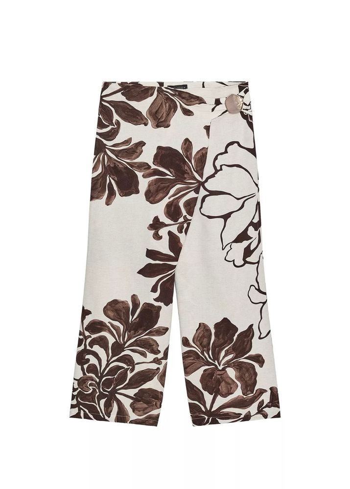 Zara New Floral trousers