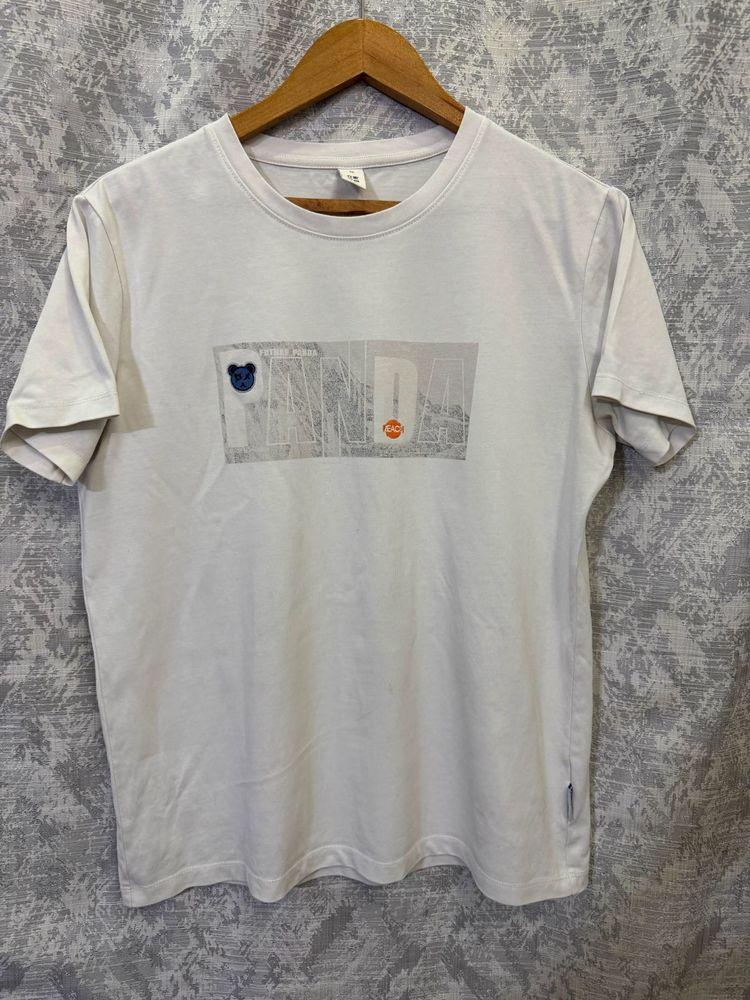 Graphic Print White T-Shirt