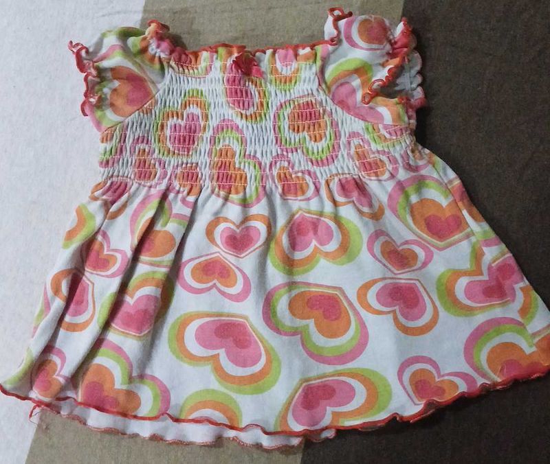 Baby Girl Frock Cum Top