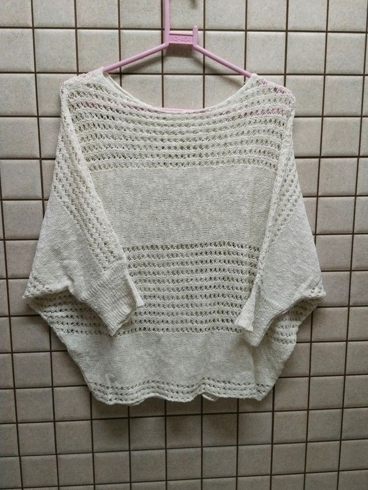 Crewneck Woollen Top