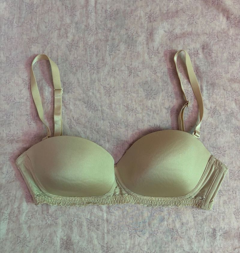 Wunderlove by Westside Beige Padded Bra