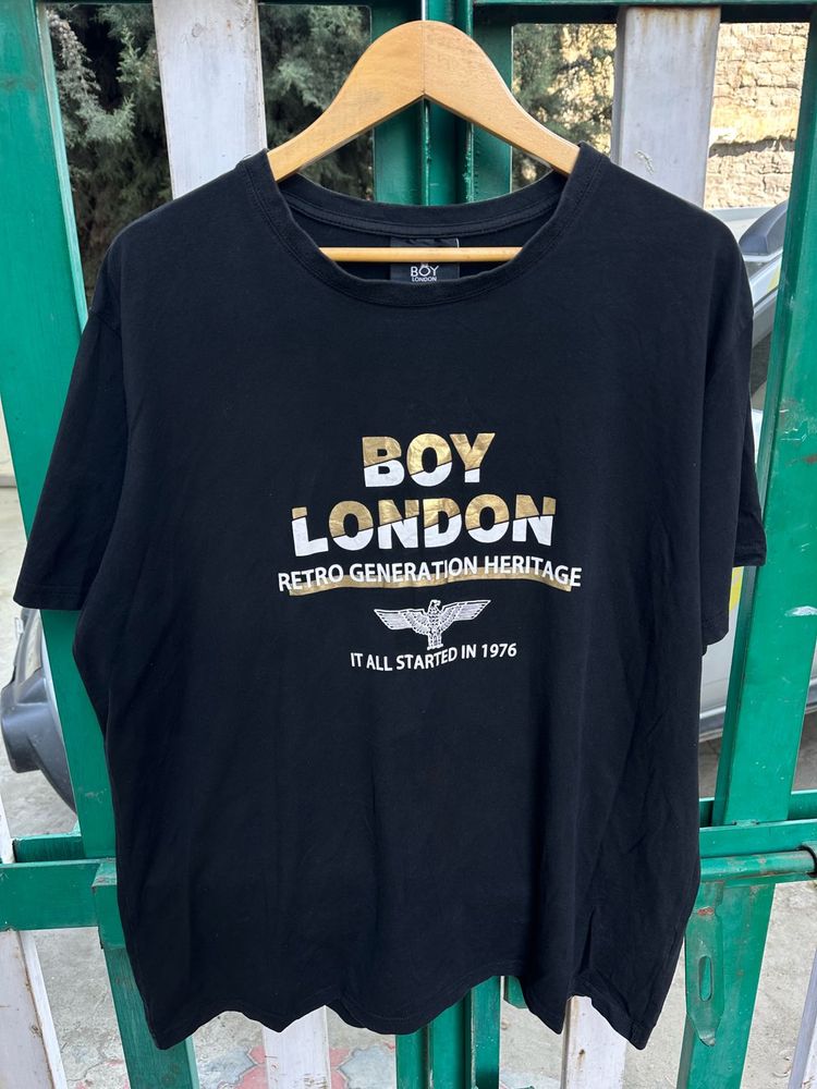 Boy London Black Graphic Tee