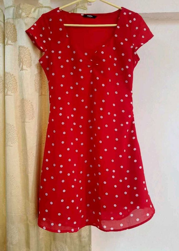 Red Polka Dot Dress