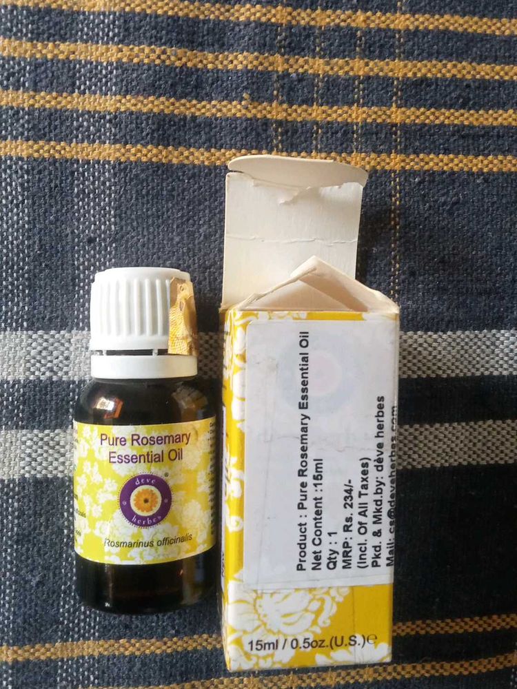 Pure Rosemary Essential Oil - 15ml
