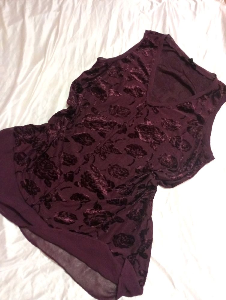 Long Coffee Brown Top (Women)