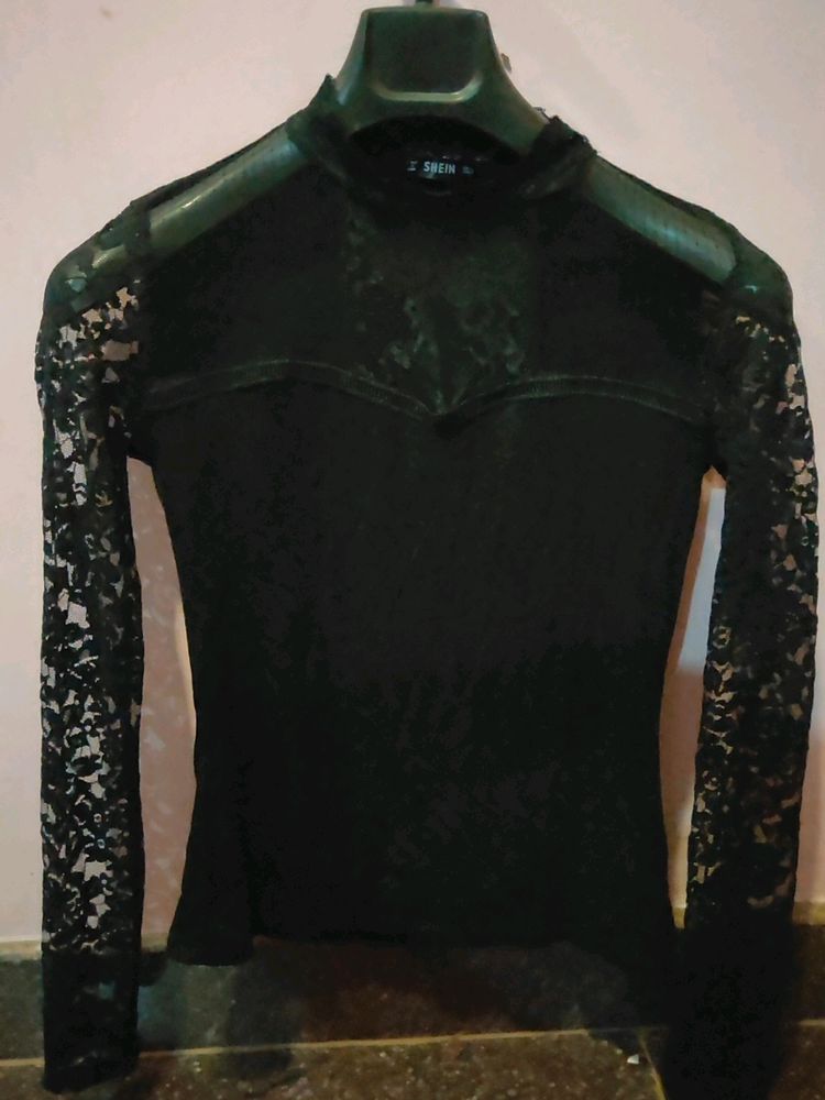 Very Elegant Partywear Net Top