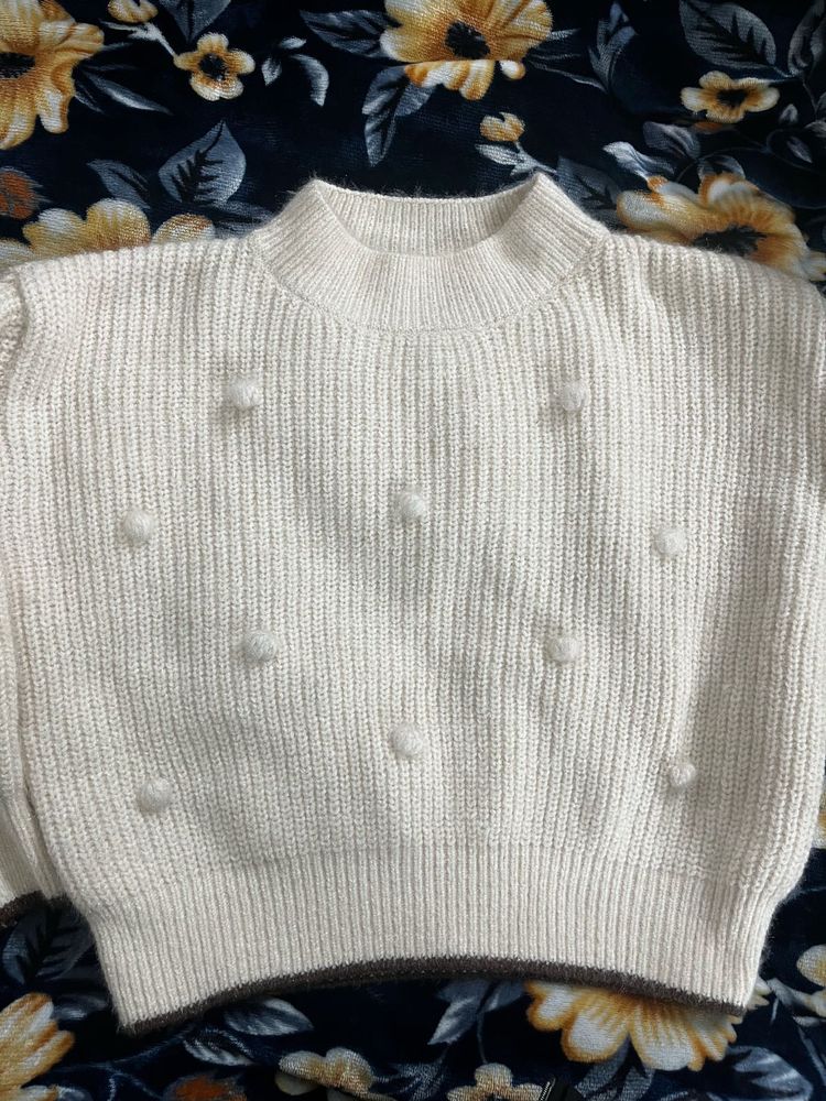 Women  Beige Sweate