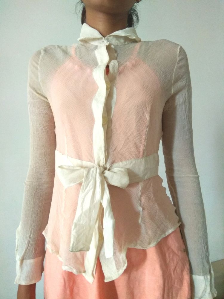 Designer Tailored Formal Shirt With Bowtie