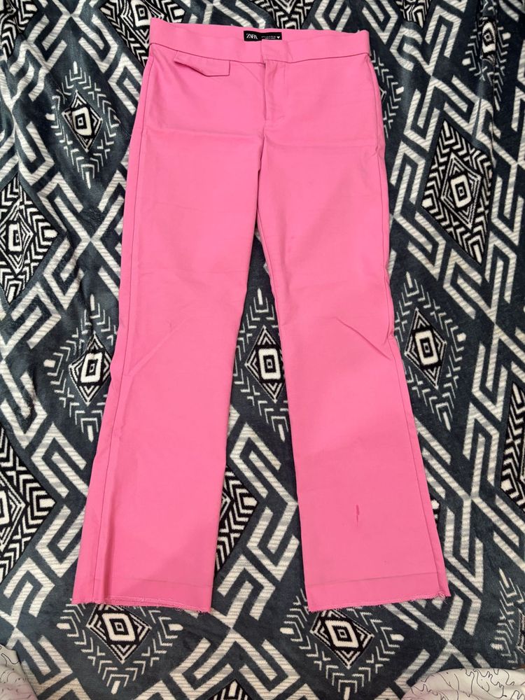 Pink Flare Pants