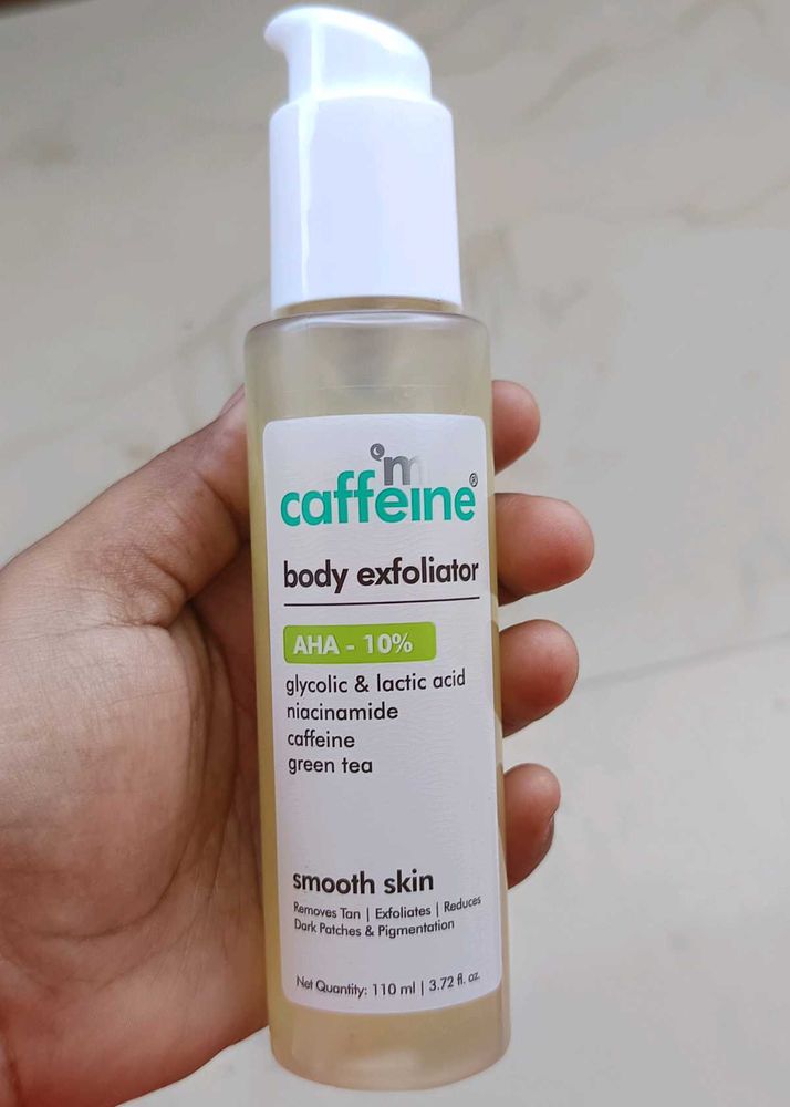 mCaffeine Body Exfoliator AHA 10% - Smooth Skin