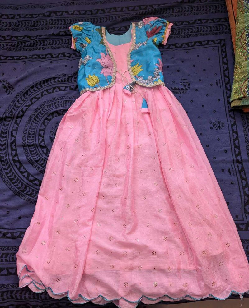 Elegant Pink Lehenga Choli Set