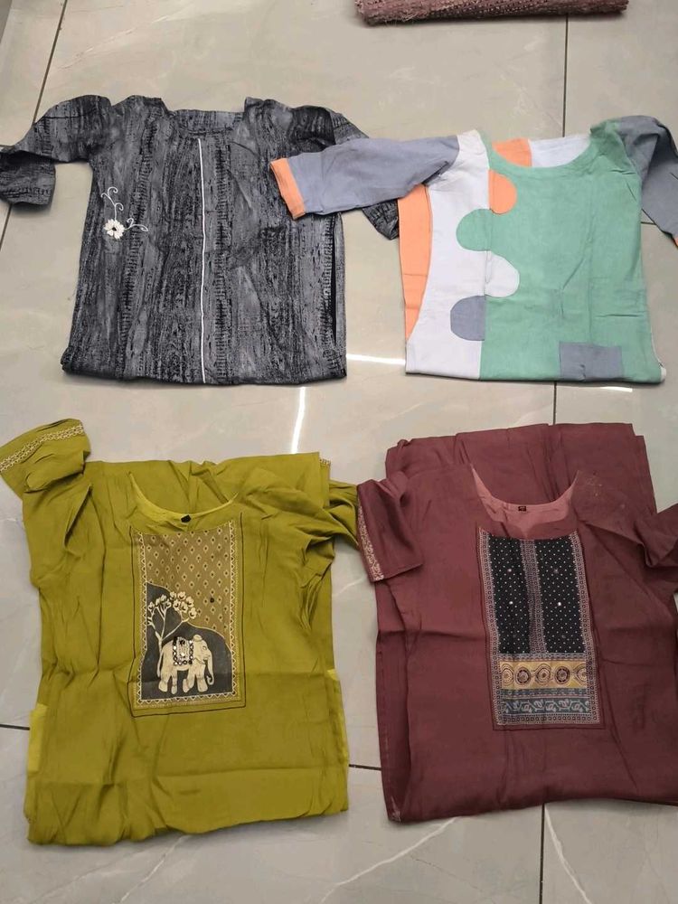 4 a line kurtis