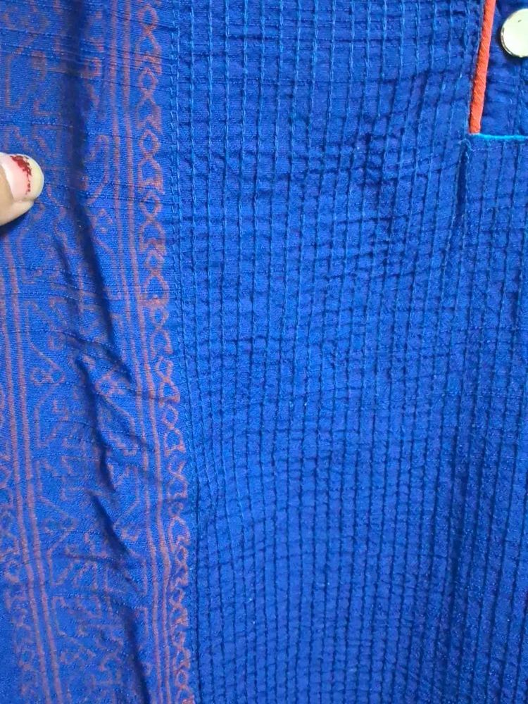 Stylish Blue Kurta