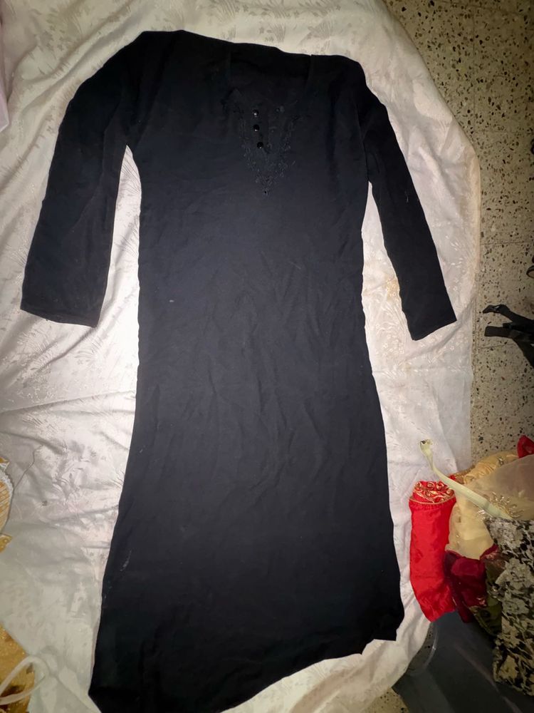 Elegant Black Abaya