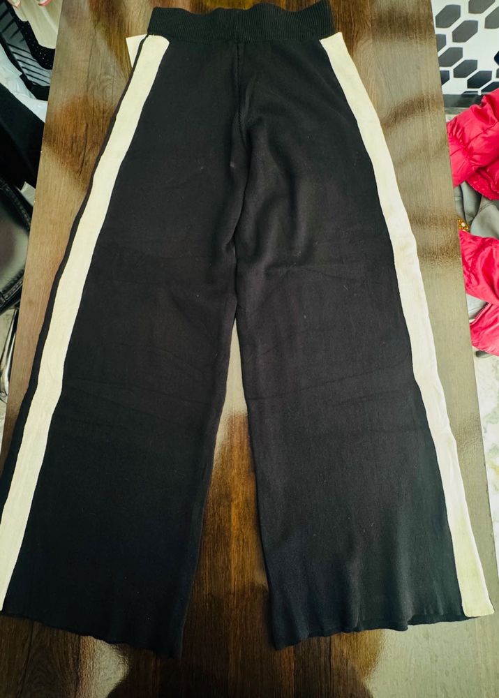 Stylish Black Wide Leg Pants