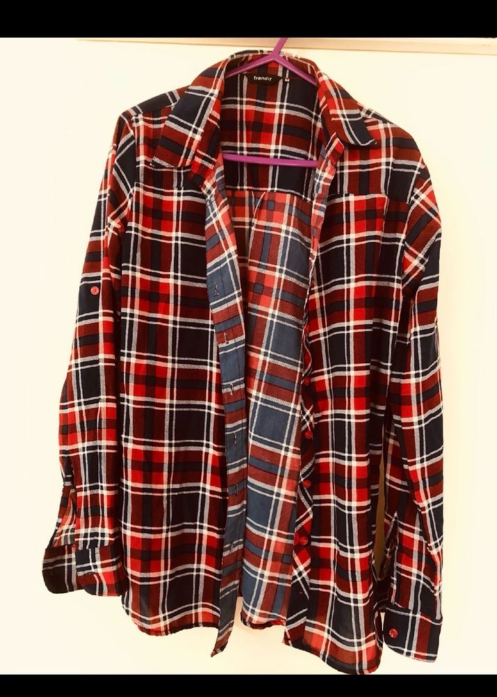 Women Check Shirt
