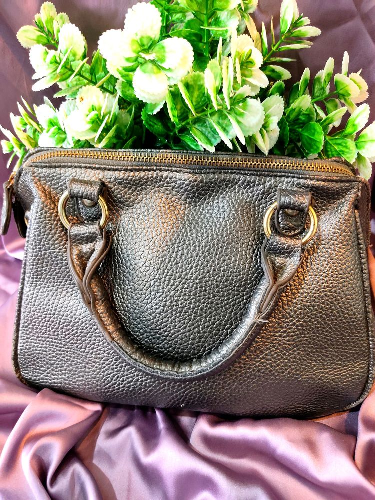 Beautiful Grey Handbag
