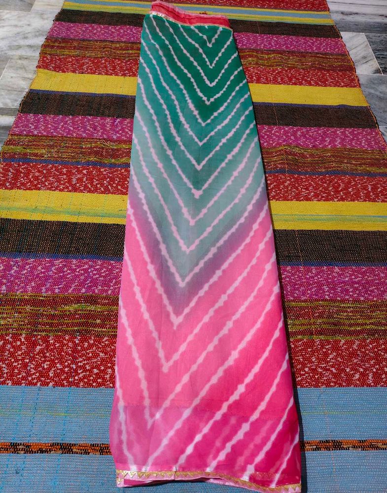 Beautiful Saree with Ombre Design
