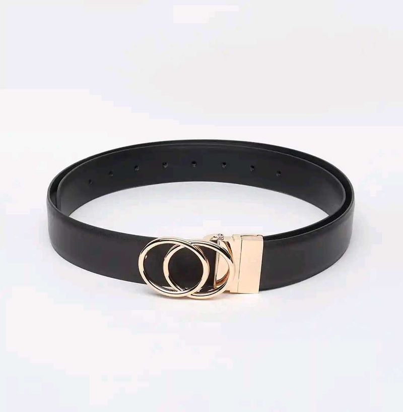 Women's Reversible Leather Belt
