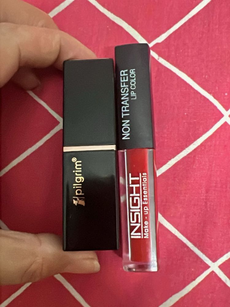 Pilgrim &amp; Insight Lipsticks Set of 2