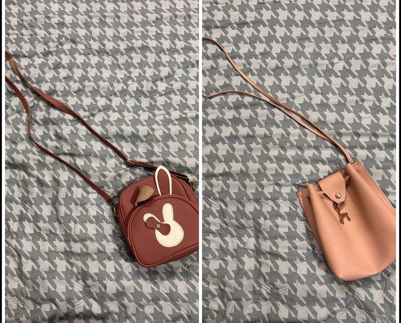 Cute Bunny &amp; Deer Print Bags