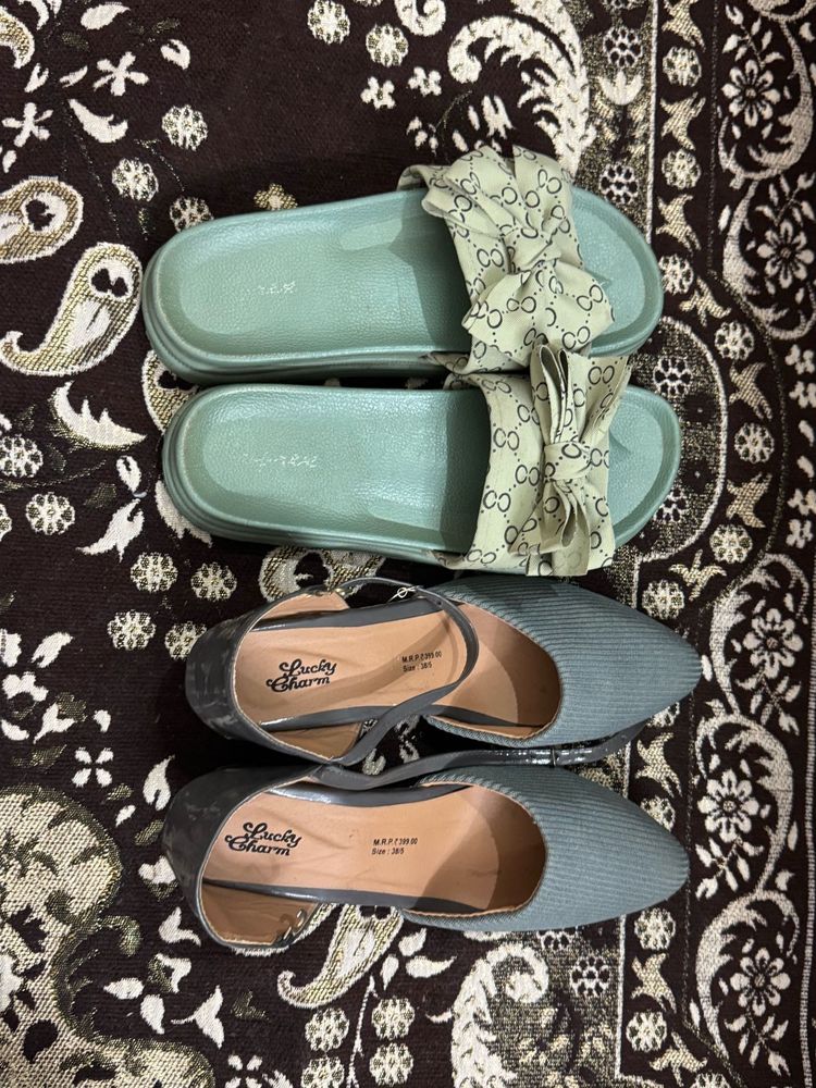 Women's Footwear Bundle - Slides &amp; Flats